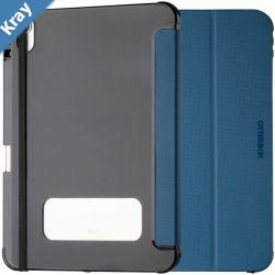 OtterBox React Folio Apple iPad 10.9 10th Gen Case Blue ProPack  7792192 DROP Military Standard Pencil Holder MultiPosition Stand