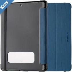 OtterBox React Folio Apple iPad 10.2 9th8th7th Gen Case Blue  7792195 DROP Military Standard Pencil Holder MultiPosition Stand