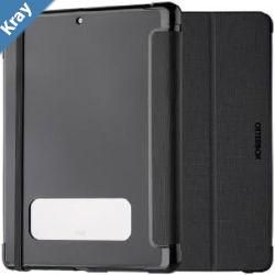 OtterBox React Folio Apple iPad 10.2 9th8th7th Gen Case Black ProPack 7792197 DROP Military Standard Pencil Holder MultiPosition Stand