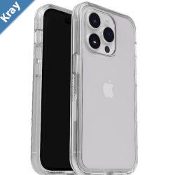 OtterBox Symmetry Apple iPhone 15 Pro 6.1 Case Clear  7792641 Antimicrobial DROP 3X Military Standard Raised Edges UltraSleek