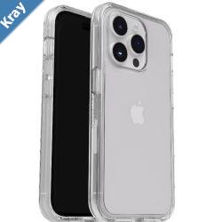 OtterBox Symmetry Clear Apple iPhone 15 Pro Max 6.7 Case Clear  7792658 Antimicrobial DROP 3X Military Standard Raised Edges