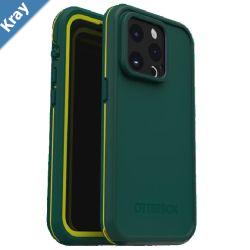 OtterBox Fre MagSafe Apple iPhone 15 Pro 6.1 Case Pine Green  7793406 DROP 5X Military Standard2M WaterProofBuiltIn Screen Protector