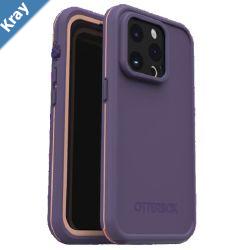 OtterBox Fre MagSafe Apple iPhone 15 6.1 Case Rule of Plum Purple  7793440DROP 5X Military Standard2M WaterProofBuiltIn Screen Protector