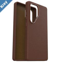 OtterBox Symmetry Cactus Leather Samsung Galaxy S25 5G 6.7 Case Rich Adove  Brown 7797448 DROP 3X Military Standard 7 Years Warranty