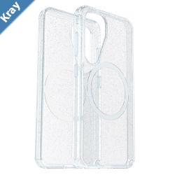 OtterBox Symmetry Clear Magnets Samsung Galaxy S25 5G 6.7 Case StardustClear7797468DROP3X Military StandardIntegrated Grip7 Years Warranty