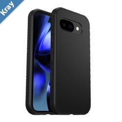 OtterBox React Google Pixel 9A 5G 6.3 Case Black  7797759 Antimicrobial DROP Military Standard Hard Case Soft Grip7 Years Warranty