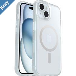 OtterBox React MagSafe Apple iPhone 16e iPhone 15 iPhone 14 iPhone 13 6.1 Case Clear  7798201 DROP Military Standard 7 Years Warranty