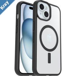 OtterBox React MagSafe Apple iPhone 16e iPhone 15 iPhone 14 iPhone 13 6.1 Case Black Crystal ClearBlack  7798203 7 Years Warranty