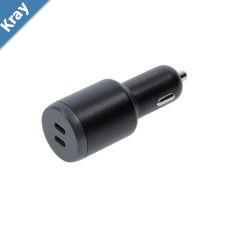 Otterbox 100W Dual Port Standard Fast Car Charger  Black 7798237 2 USBC Smart  Compact design HassleFree 2 Years Warranty