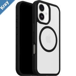 OtterBox React MagSafe Apple iPhone 17 6.3 Case Black Crystal ClearBlack  7798591 DROP Military Standard Raised Edges 7 Years Warranty