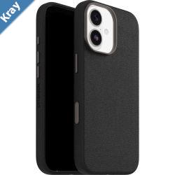 OtterBox Symmetry Cactus Leather MagSafe Apple iPhone 17 6.3 Case Noir Ash Black  7799013 DROP 3X Military Standard 7 Years Warranty