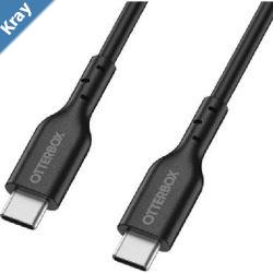 OtterBox USBC to USBC 2.0 PD Fast Charge Cable 1M Black78813563 AMPS 60WSamsung GalaxyApple iPhoneiPadMacBookGoogleOPPONokia