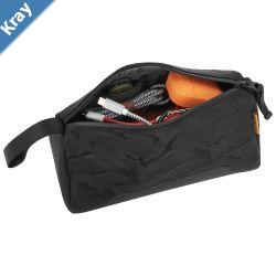 UAG Dopp Kit  Black Midnight Camo 981820114061 WaterResistant Interior  Exterior Dual Carrying StrapBest for TravelZippered inner compartment