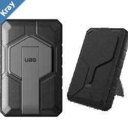 UAG Rugged Wireless Power Bank 10k mAh  Stand  BlackGrey 9B441111403020W USBC 10W Wireless MagSafe compatible Charge up to 2 devices