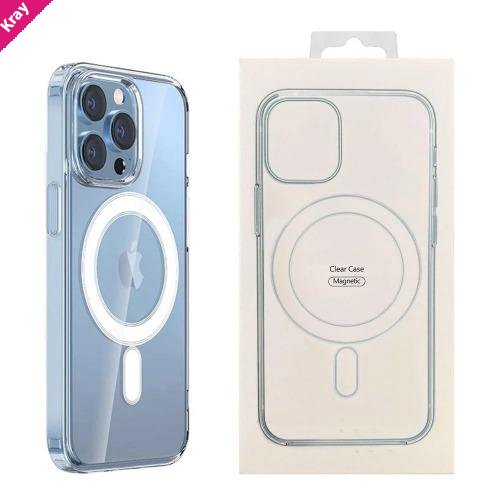 USP Apple iPhone 11 (6.1') Clear Case with MagSafe - Crystal Clear, Drop Protection, Scratch Resistant, Magnetic, Durable, 3 Years Warranty