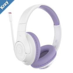 Belkin SoundForm Inspire Wireless OverEar Headset for Kids AUD006btLV 35 hours of playtime 40mm drivers Foldable Extendable 2 Years Warranty