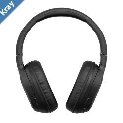 Belkin SoundForm Surround Wireless OverTheEar Headphones  USBC Cable 1.2M  Audio Cable 3.5mm 1.2M  Black AUD009FQBK 2 Years Warranty