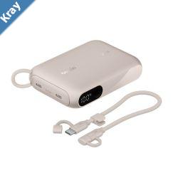 Belkin BoostCharge 10K mAh Power Bank with Display  USBC to USBC Cable 60W 15CM  Sand BPB027fqSD 20W 2x USBC Ports 2 Years Warranty