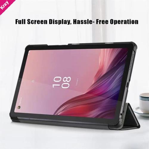 USP Lenovo Idea Tab Pro (12.7') Folio Case Black - Anti-Scratch Microfiber Interior, PU Leather, Wear Resistant, Soft Touch, 3 Years Warranty