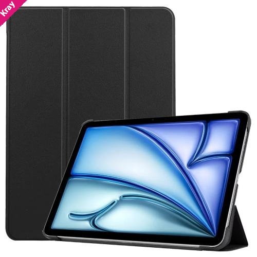 USP Apple iPad Mini (8.3') (A17 Pro) (7th Gen) / iPad Mini (8.3') (6th Gen) Folio Case Black - Slim, Auto Sleep/Wake Function, 3 Years Warranty