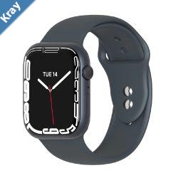 Cygnett FlexBand Silicone Bands for Apple Watch 34567SE 384041mm BlackCY3983CSBAWStrong  DurableAdjustable Band HolesUltraComfortable