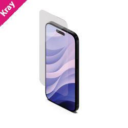 Cygnett GlareShield Apple iPhone 16/ iPhone 15 (6.1') Screen Protector - (CY5073CPTGL),Edge To Edge Protection, Anti-Glare coating, 2 Years Warranty