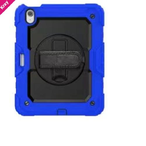 USP Rugged Apple iPad (11') (A16) (11th Gen) / iPad (10.9') (10th Gen) Case Blue - Built-in-Kickstand,Hand & Shoulder Strap,DropProof,3 Years Warranty