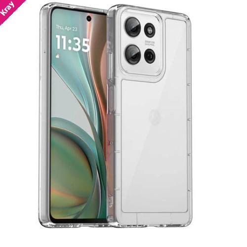 USP Motorola Moto G15 (6.7) Case Black- Scratch Resistant, Anti-Fingerprint, Shockproof, Durable & Washable, High Quality Material,5 Years Warranty