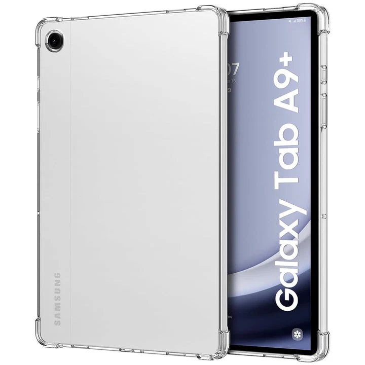USP Samsung Galaxy Tab A9+ (11') Clear Case - Slim Design, ShockProof, Camera Protection, Perfect-Fit, Tough & Durable, 3 Years Warranty