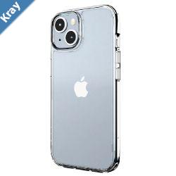 Cygnett AeroShield Apple iPhone 15 6.1 Clear Protective Case  CY4574CPAEG Raised EdgesTPU FrameHardShell Back4FT Drop Protection