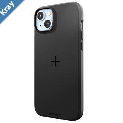 Cygnett MagShield Apple iPhone 15 Plus 6.7 Magnetic Case  Black CY4583MAGSH Raised Bezel Edges 4FT Drop Protection Magsafe Rugged Case