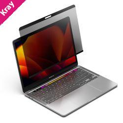 Cygnett PrivateShield Magnetic MacBook (13.3') (M1/M2) Privacy Screen Protector -(CY4709CPTGL)Edge-to-Edge Protection, 2 Years Warranty