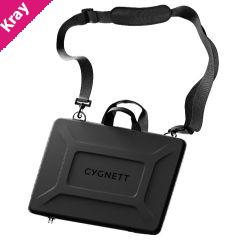 Cygnett TekSleeve SoftSheel Laptop Case - Medium 15'-16' -Black(CY5056CSSLS),360° Protection,Universally Compatible,Shock Absorbent, 2 Years Warranty