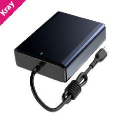 Cygnett PowerMaxx 100W PD GaN Laptop Charger with Integrated USB-C Cable (1M) - Black(CY5072PDWCH), 1M USB-C (100W), 2 Years Warranty