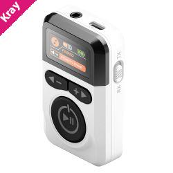 Cygnett Voyager Wireless Elite Audio Adapter - White (CY5164VOYAA), Detailed LCD display, 28+ hours of playtime,3.5mm Aux Cable, 2 Years Warranty