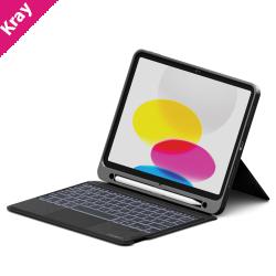 Cygnett Apple iPad (11.0') 11th Gen (A16)/iPad 10th Gen (10.9') Magnetic Keyboard + Case - Black(CY5331CKBCA),Multiple Viewing Angles,2 Years Warranty