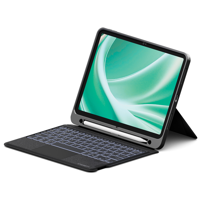 Cygnett Apple iPad Air M2M3 13 iPad Pro 12.9 5th1st Keyboard Case  BlackCY5333CKBCA Multiple Viewing Angles 2 Years Warranty