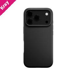 Cygnett MagSilk Apple iPhone 17 Pro Max  (6.9') Magnetic Silicone Case - Black (CY5559CPMAS), TPU Frame, Anti-Yellowing,UV Resistance,2 Years Warranty