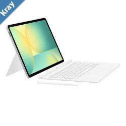 Samsung Galaxy Tab S10 FE Book Cover Keyboard with Trackpad  WhiteEFDX625UWEGWW Magnetic Effortless Comes In 150 AI Key 6 Months Warranty