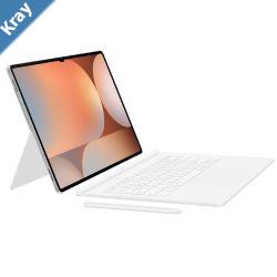 Samsung Galaxy Tab S10 Ultra  Tab S9 Ultra Book Cover Keyboard  WhiteEFDX925UWEGWW Magnetic Effortless Comes In 150 AI Key 6 Months Warranty