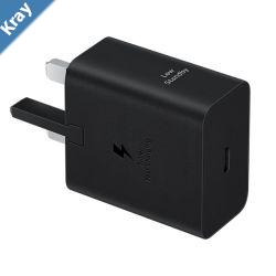 Samsung 25W GaN USBC Fast Wall Charger BlackEPT2510NBEGAU 1x USBC Supports up to 25W Compact TravelReady 1 Year Warranty Samsung 25W GaN USBC Fast Wall Charger BlackEPT2510NBEGAU 1x USBC Supports up to 25W Compact TravelReady 1 Year Warranty