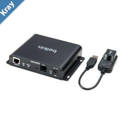 Belkin Cybersecurity and Secure KVM Extender Receiver Copper CAT6  Universal Video TAAcompliance UHD 4K 60Hz 420 up to 100 m 3Year Warranty