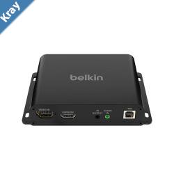 Belkin Cybersecurity and Secure KVM Extender Transmitter Copper CAT6  Universal Video UHD 4K60Hz 444 up to 100m TAA compliance 3Year Warranty