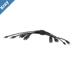 BELKIN Cybersecurity and Secure KVM TAA DUAL 1 HDMIHDMI 1 DPDP with USB and Audio Combo  6 ft 1.8M  Black F1DN2CCHHPP6t 3 Years Warranty