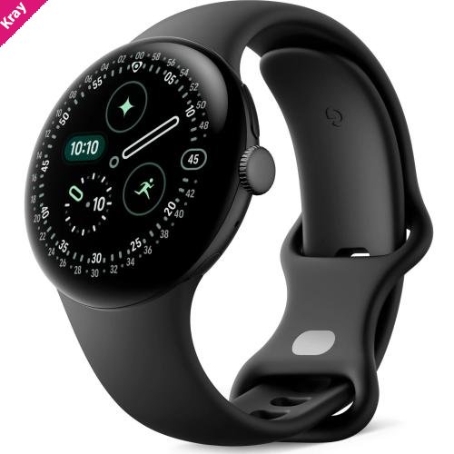 Google Pixel Watch 4 Wi-Fi (41mm) - Matte Black with Obsidian Active Band(GA09958-US) *AU STOCK*, AMOLED, 2GB/32GB, NFC, 325mAh, 2 Years Warranty
