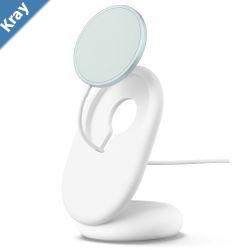 Google Qi2 Pixelsnap Wireless Charger with Stand  Snow GA10042WW Fast Charging Upto 25W Integrated 1M USBC Cable 1 Year Warranty
