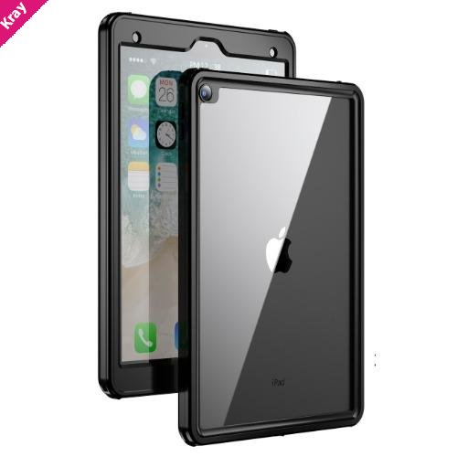 USP Apple iPad Air (10.5') (3rd Gen) / iPad Pro (10.5) WaterProof Case Black - Scratch-Proof, Dust-Proof, Anti-fingerprint, 3 Years Warranty