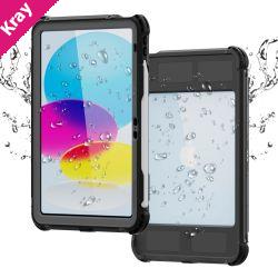 USP Apple iPad A16 / iPad 10th Gen (10.9') WaterProof Case Black - IP68, Reliable & Durable, Drop Protection, Pen Holder, 3 Years Warranty