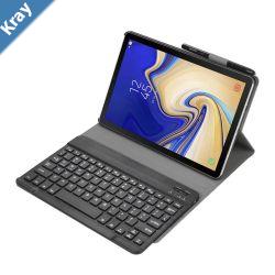 Pisen Lenovo Tab M11 11 Keyboard  Case Black Magnetic PU Leather Covering Front  Rear Facing Camera Holes