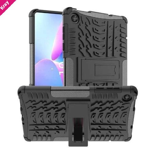 USP Rugged Samsung Galaxy Tab A11+ / Tab A9+ (11') Case Black -  Built-in-Kickstand, Anti-Slip Textured Grip, Drop Protection ,5 Years Warranty
